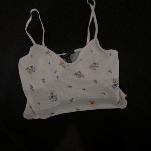 Flower crop top